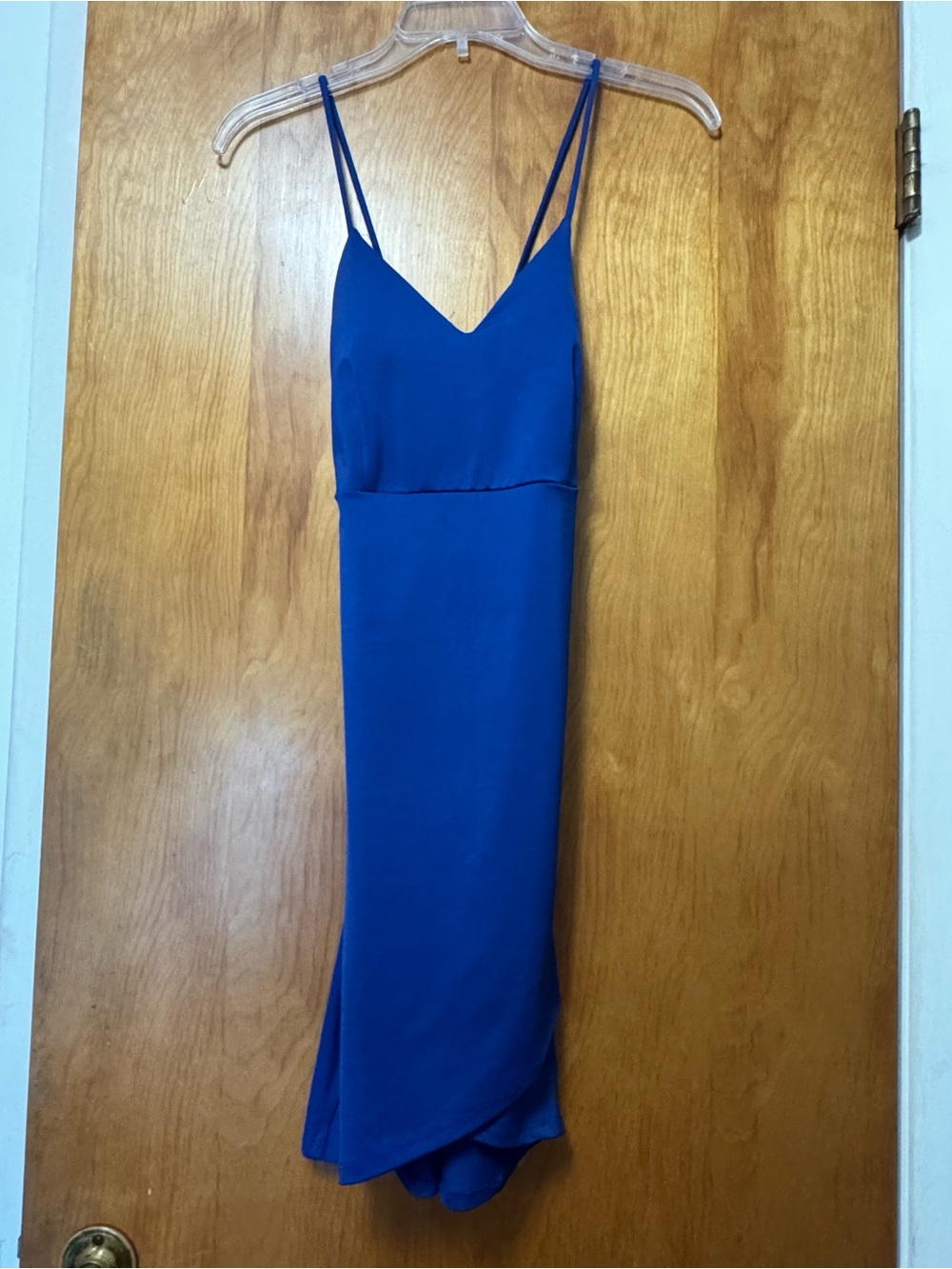 Windsor Royal Blue Cross Back Midi Dress – Medium